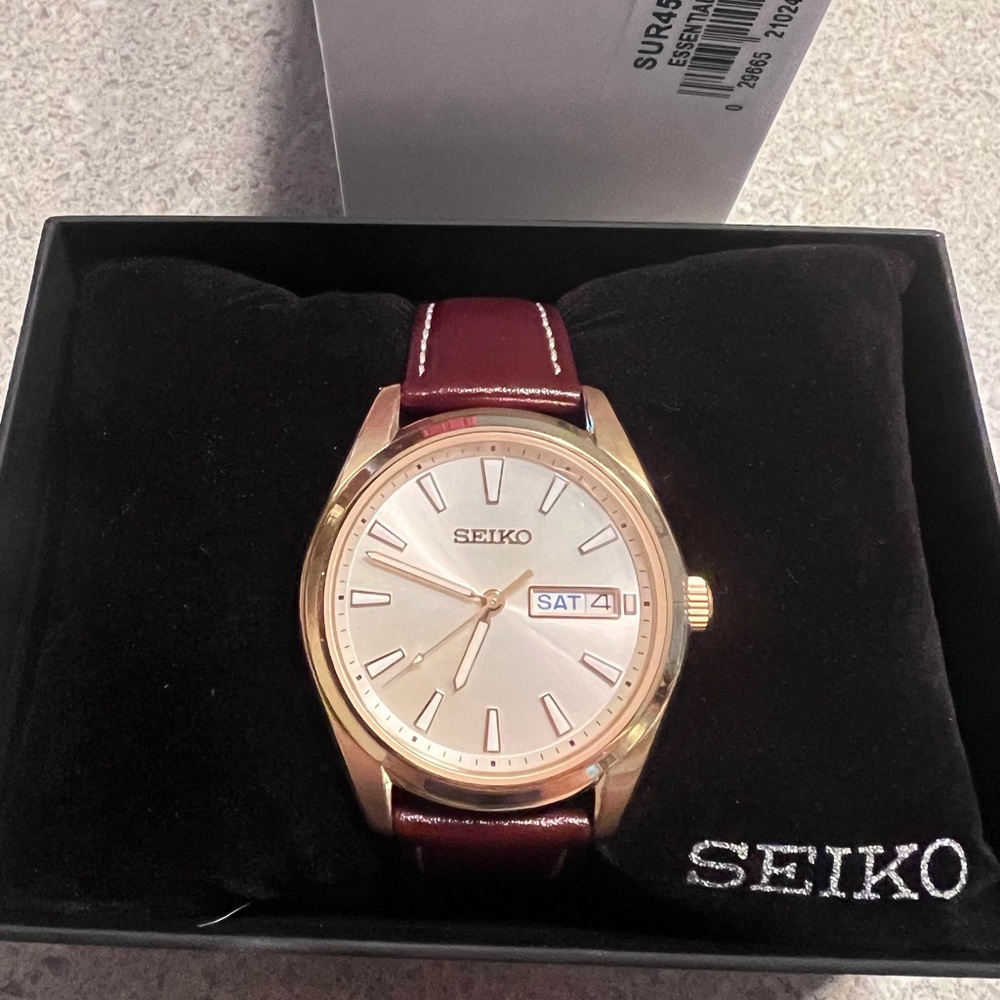 NWT Seiko Men’s Watch SUR450